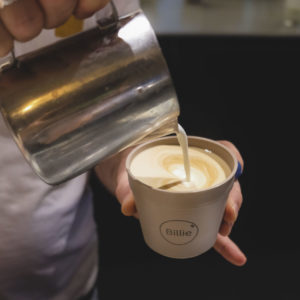 Billie Cup latte art