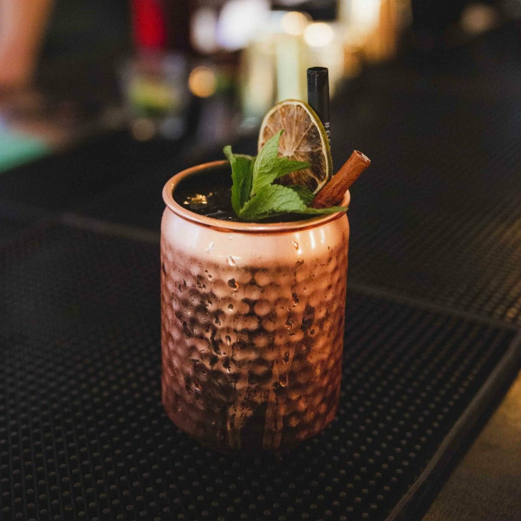 cranberry Moscow mule little Friday restaurant east