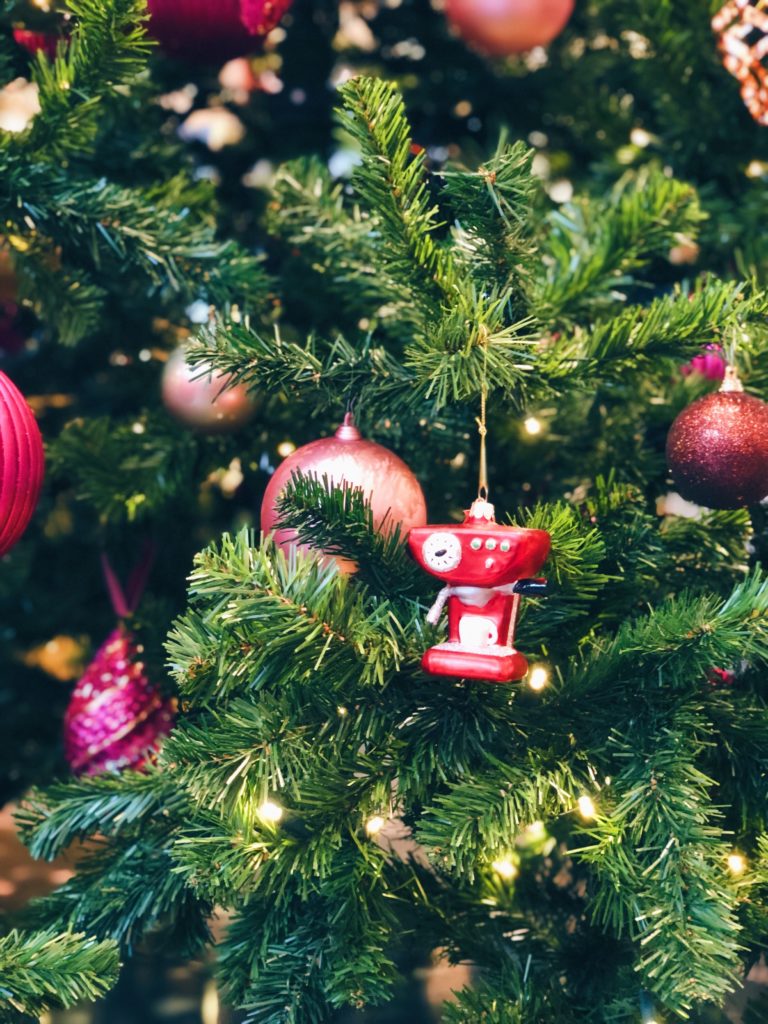 Christmas tree at Hotel Casa