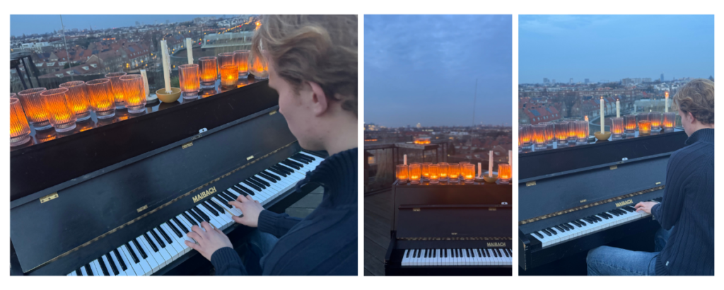 Free Piano Concert Rooftop Hotel Casa Earth Hour